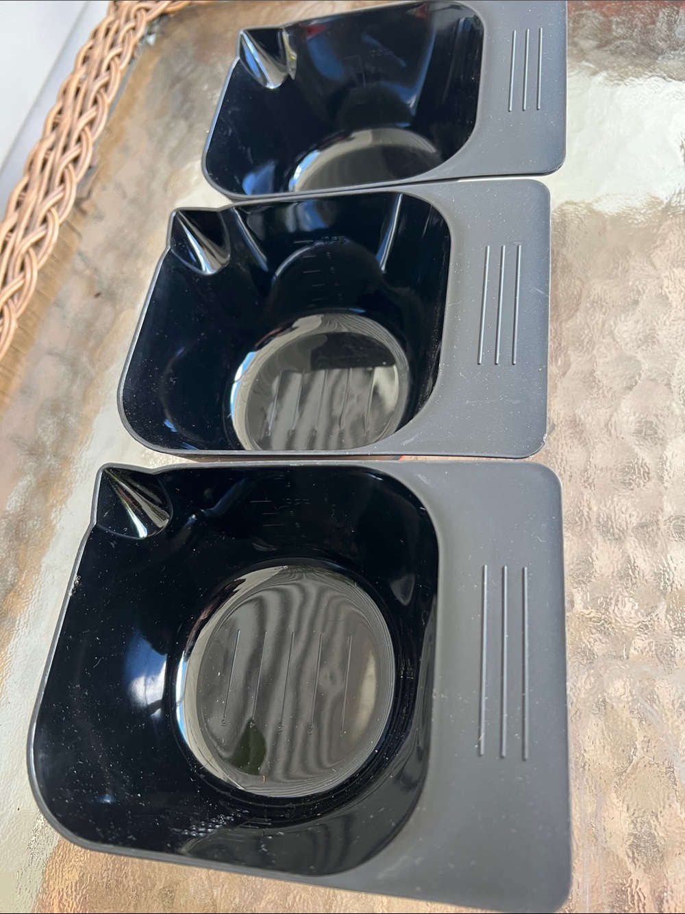 Hair color mixing bowls – Set of 3